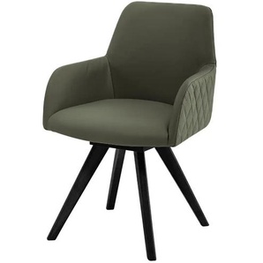 Dine + Mine Esszimmerstuhl  Bristol 2 ¦ grün ¦ Maße (cm): B: 61 H: 88 T: 66.5