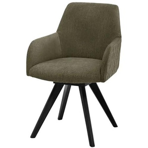 Dine + Mine Esszimmerstuhl  Bristol 2 ¦ grün ¦ Maße (cm): B: 61 H: 88 T: 66.5