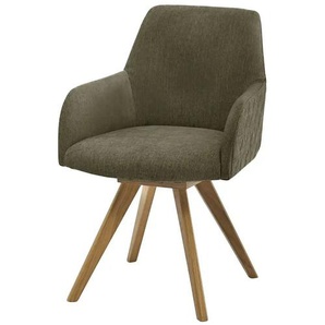 Dine + Mine Esszimmerstuhl Bristol 2 ¦ grün ¦ Maße (cm): B: 61 H: 88 T: 66.5