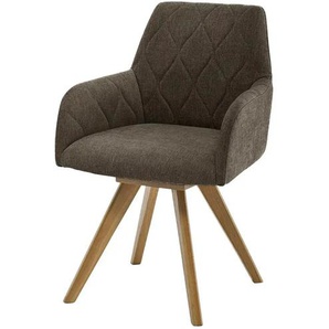 Woodford Esszimmerstuhl Damask - braun - Materialmix - 61 cm - 88 cm - cm 66,5 | Möbel Kraft