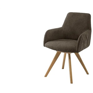 Woodford Esszimmerstuhl Damask - braun - Materialmix - 61 cm - 88 cm - cm 66,5 | Möbel Kraft