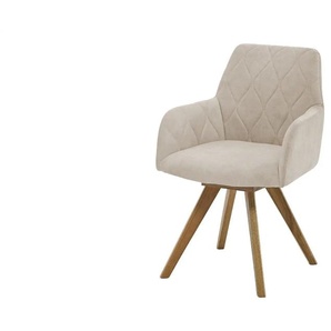 Woodford Esszimmerstuhl  Damask ¦ creme ¦ Maße (cm): B: 61 H: 88 T: 66.5