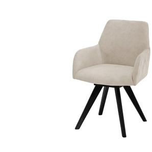 Woodford Esszimmerstuhl  Damask ¦ creme ¦ Maße (cm): B: 61 H: 88 T: 66.5