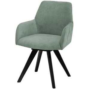 Woodford Esszimmerstuhl Damask - grün - Materialmix - 61 cm - 88 cm - cm 66,5 | Möbel Kraft
