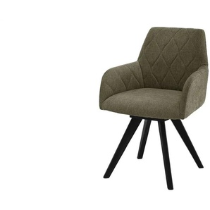Woodford Esszimmerstuhl Damask - grün - Materialmix - 61 cm - 88 cm - cm 66,5 | Möbel Kraft