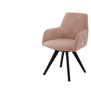 Woodford Esszimmerstuhl  Damask ¦ rosa/pink ¦ Maße (cm): B: 61 H: 88 T: 66.5