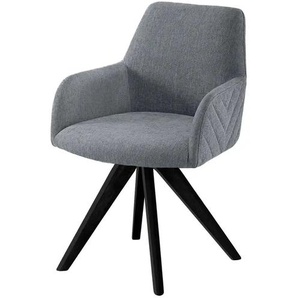 Woodford Esszimmerstuhl  Delhi ¦ grau ¦ Maße (cm): B: 61 H: 88 T: 66.5