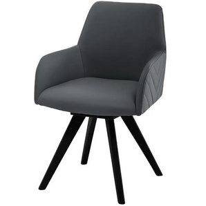 Woodford Esszimmerstuhl  Delhi ¦ grau ¦ Maße (cm): B: 61 H: 88 T: 66.5