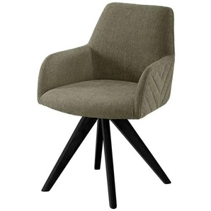 Woodford Esszimmerstuhl  Delhi ¦ grün ¦ Maße (cm): B: 61 H: 88 T: 66.5