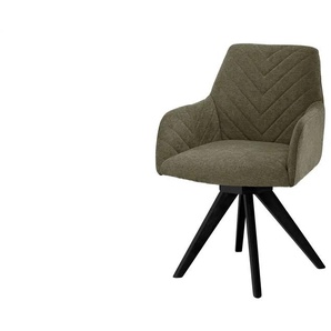 Woodford Esszimmerstuhl Delhi - grün - Materialmix - 61 cm - 88 cm - cm 66,5 | Möbel Kraft