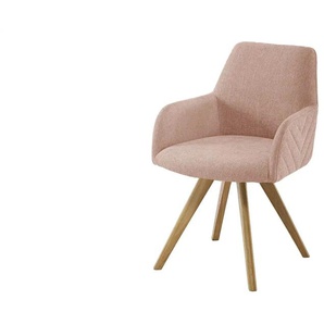 Woodford Esszimmerstuhl Delhi - rosa/pink - Materialmix - 61 cm - 88 cm - cm 66,5 | Möbel Kraft