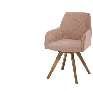 Woodford Esszimmerstuhl Delhi - rosa/pink - Materialmix - 61 cm - 88 cm - cm 66,5 | Möbel Kraft