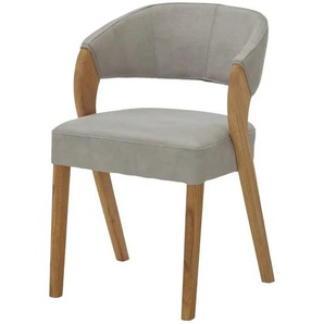 Woodford Esszimmerstuhl  Flavia ¦ grau ¦ Maße (cm): B: 53 H: 80 T: 59.0