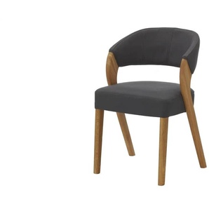 Woodford Esszimmerstuhl Flavia - grau - Materialmix - 53 cm - 80 cm - cm 59,0 | Möbel Kraft