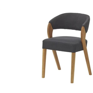 Woodford Esszimmerstuhl Flavia - schwarz - Materialmix - 53 cm - 80 cm - cm 59,0 | Möbel Kraft