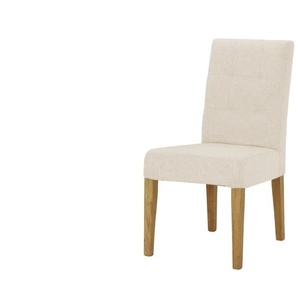 Woodford Esszimmerstuhl Goga ¦ beige ¦ Maße (cm): B: 48,5 H: 95,5 T: 64.0