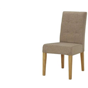Woodford Esszimmerstuhl Goga - braun - Materialmix - 48,5 cm - 95,5 cm - cm 64,0 | Möbel Kraft