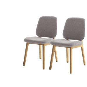 Woodford Esszimmerstuhl im 2er Set Leyla ¦ braun ¦ Maße (cm): B: 47 H: 85 T: 58.0