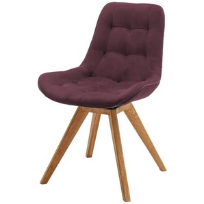 Woodford Esszimmerstuhl mit erhöhter Sitzkante Bennet - rot - Materialmix - 56 cm - 84 cm - cm 63,0 | Möbel Kraft