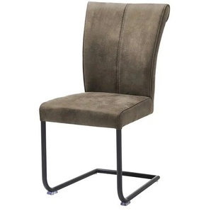 Woodford Freischwinger Alina - braun - Materialmix - 46 cm - 94 cm - cm 60,0 | Möbel Kraft