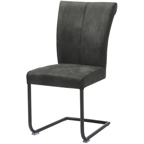 Woodford Freischwinger Alina - grau - Materialmix - 46 cm - 94 cm - cm 60,0 | Möbel Kraft