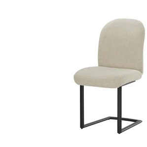 Woodford Freischwinger Livo - beige - Materialmix - 48 cm - 87 cm | Möbel Kraft