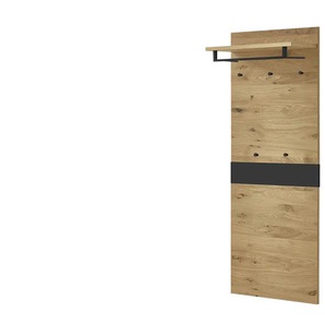 Woodford Garderobenpaneel   Lina  ¦ holzfarben ¦ Holzwerkstoff ¦ Maße (cm): B: 80 H: 183 T: 27.0