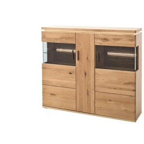 Woodford Highboard  Alone ¦ holzfarben ¦ Maße (cm): B: 150 H: 128 T: 37.0
