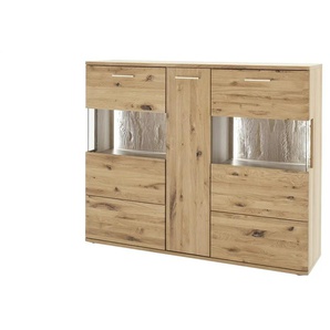 Woodford Highboard Astoria - holzfarben - Materialmix - 150 cm - 121 cm - cm 37,0 | Möbel Kraft