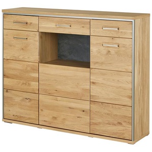 Woodford Highboard  Felino ¦ holzfarben ¦ Maße (cm): B: 156 H: 123 T: 39