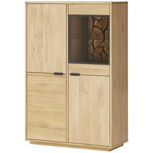 Woodford Highboard  Mira 3.0 ¦ holzfarben ¦ Maße (cm): B: 92 H: 138 T: 40