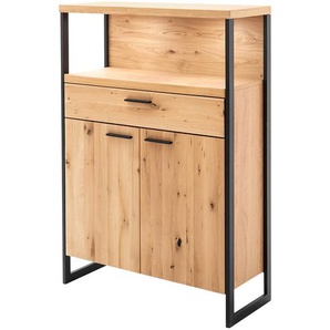 Woodford Highboard  Sero ¦ holzfarben ¦ Maße (cm): B: 95 H: 136 T: 38