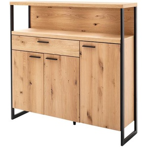 Woodford Highboard  Sero ¦ holzfarben ¦ Maße (cm): B: 140 H: 136 T: 38