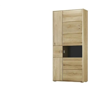 Woodford Kombi-Vitrine Dias - holzfarben - Materialmix - 94 cm - 206 cm - cm 39,0 | Möbel Kraft