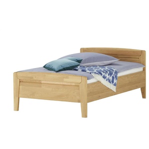 Woodford Komfortbett teilmassiv Kyran - holzfarben - Materialmix - 129 cm - 85 cm | Möbel Kraft