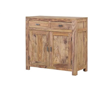 Woodford Kommode Palu - holzfarben - Materialmix - 90 cm - 86 cm - cm 40,0 | Möbel Kraft