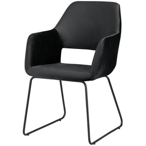 Woodford Armlehnstuhl  Berlin ¦ schwarz ¦ Maße (cm): B: 57 H: 85 T: 67.0