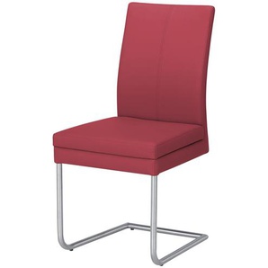 Woodford Kunstleder-Freischwinger  mit Griff Levi ¦ rot ¦ Maße (cm): B: 43 H: 94 T: 56.0