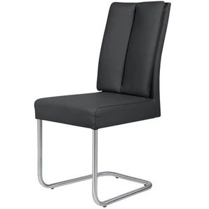 Woodford Kunstleder-Schwingstuhl Luca 2 - schwarz - Materialmix - 48 cm - 99 cm - cm 69,0 | Möbel Kraft