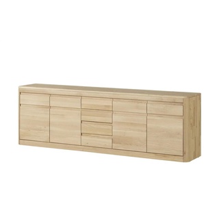 Woodford Lowboard Barton - holzfarben - Materialmix - 225 cm - 71 cm - cm 41,0 | Möbel Kraft