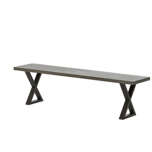 Jette Home Massivholzbank Pantheon - holzfarben - Materialmix - 40 cm - 45 cm | Möbel Kraft