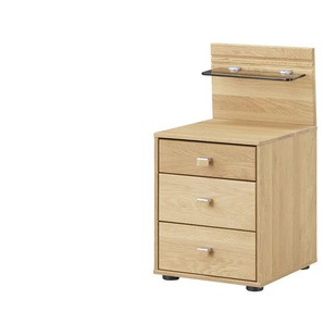Woodford Nachtkommode Kiruna - holzfarben - Materialmix - 40 cm - 48 cm - cm 43,0 | Möbel Kraft