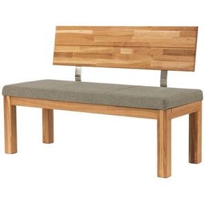 Woodford Polster-Sitzbank massiv  Catania ¦ beige ¦ Maße (cm): B: 150 H: 87 T: 50.0