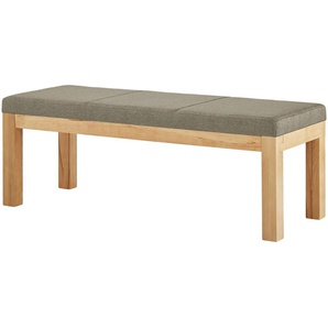 Woodford Polster-Sitzbank massiv  Melia ¦ beige ¦ Maße (cm): B: 150 H: 49 T: 50.0