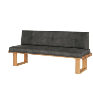 Woodford Polsterbank Alina - grau - Materialmix - 188 cm - 88 cm - cm 64,0 | Möbel Kraft