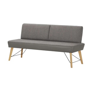 Woodford Polsterbank Enzo - grau - Materialmix - 182 cm - 87 cm - cm 65,0 | Möbel Kraft