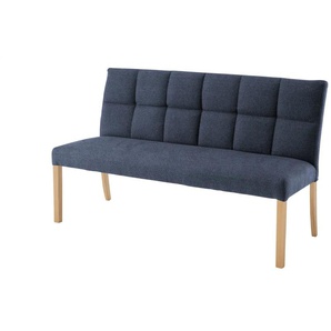 Woodford Polsterbank  Mako ¦ blau ¦ Maße (cm): B: 150 H: 89 T: 64.0