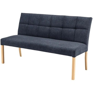 Woodford Polsterbank  Mako ¦ blau ¦ Maße (cm): B: 150 H: 89 T: 64.0