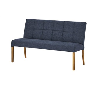 Woodford Polsterbank  Mako ¦ blau ¦ Maße (cm): B: 150 H: 89 T: 64.0