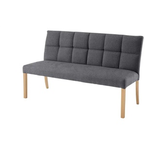 Woodford Polsterbank  Mako ¦ grau ¦ Maße (cm): B: 150 H: 89 T: 64.0